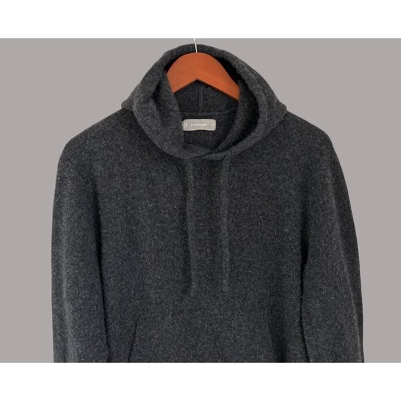 Everlane Wool Sweater Women’s Size XS Hoodie Pullover Gray Knit Pouch - Picture 3 of 8
